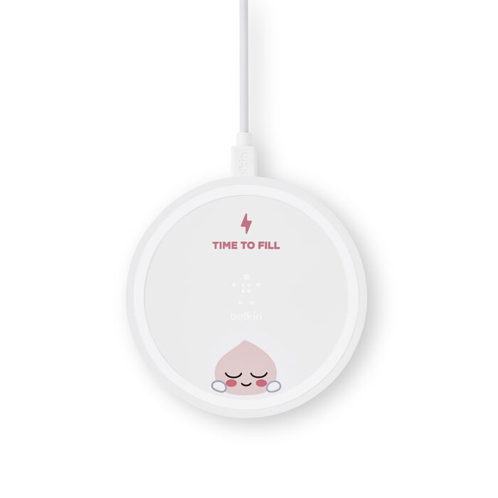 Wireless Pad 10W - KAKAO FRIENDS Edition (AC Adapter Not Included), White, hi-res